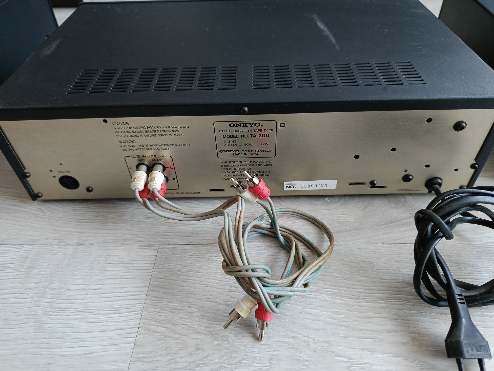 zestaw vintage marki Onkyo, w pełni sprawny i w doskonałym stanie