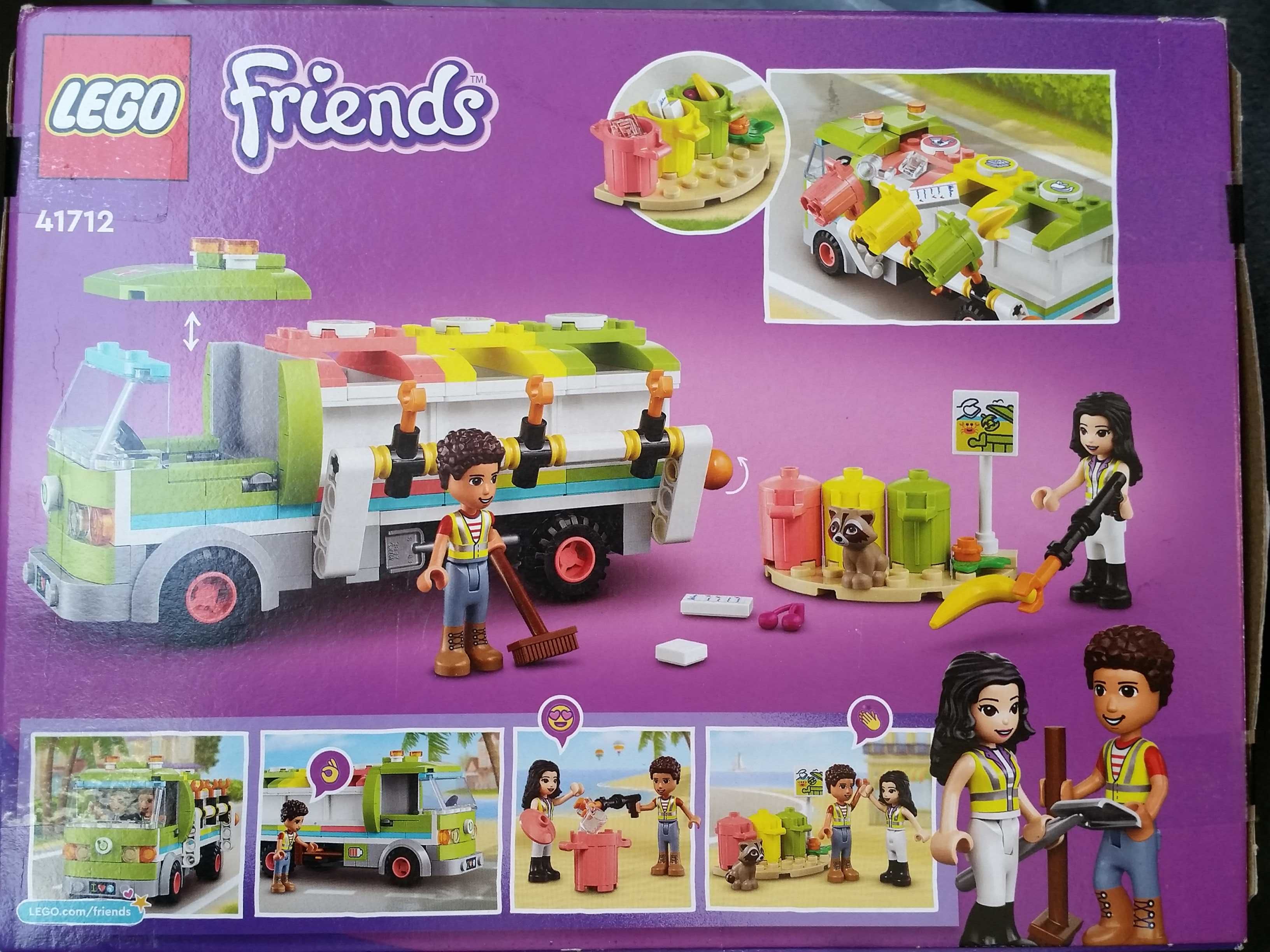 LEGO Friends 6+ 41712 Recykling ciężarówka