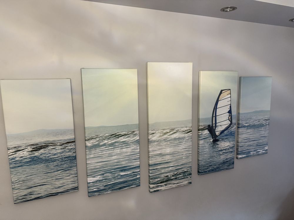 Obraz z 5 części - Windsurfing