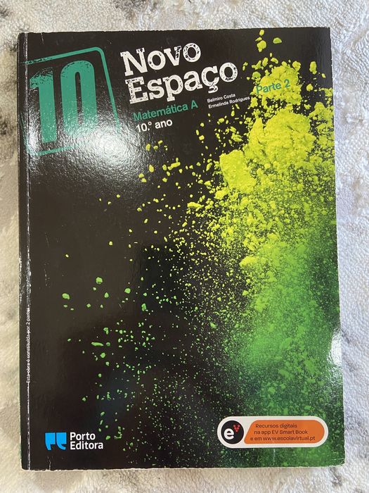 2 manuais de Matemática 10°ano