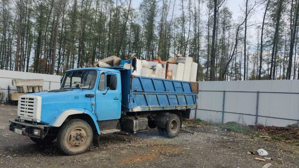 Вивіз сміття, шин. ПРАЦЮЄМО 24/7. Будсміття, хлам, меблі. ЗА 1 ЧАС