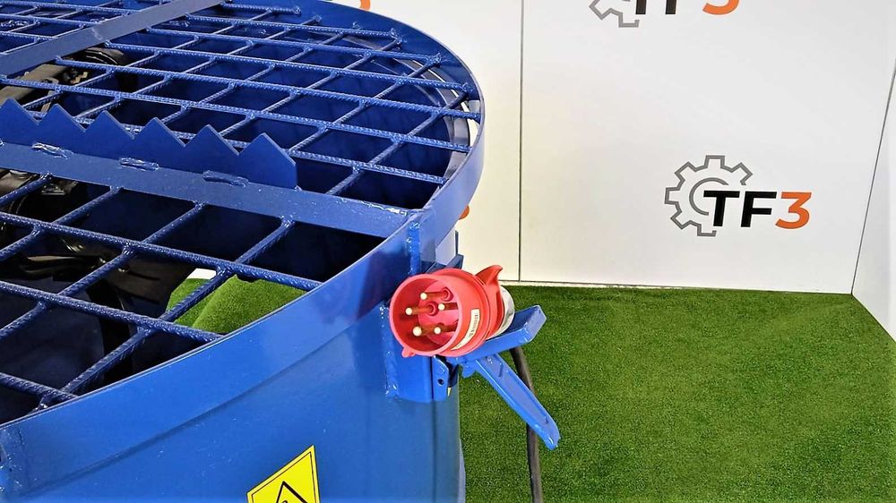 Elektryczna betoniarka planetarna 800L osłony transport