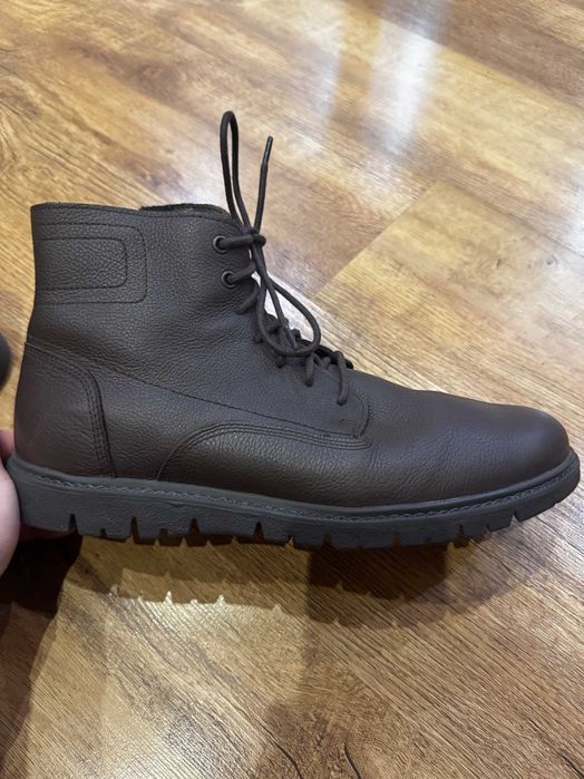 Шкіряні чоботи, зимові, GEOX RESPIRA, 45 розмір