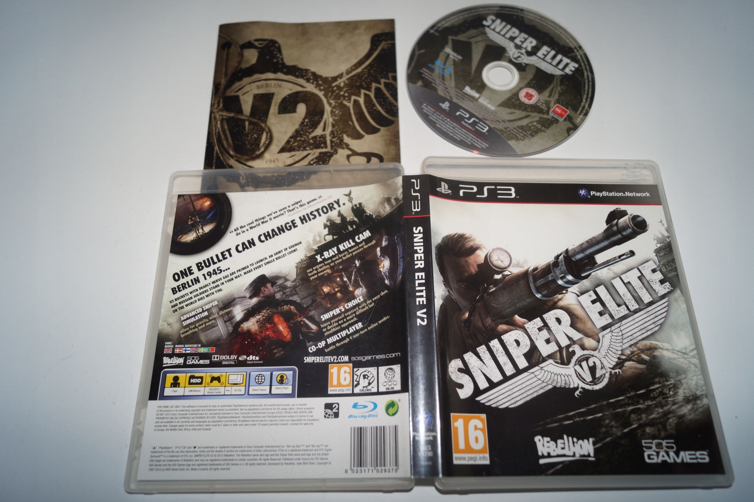 Sniper Elite V2 Ps3 Playstation 3
