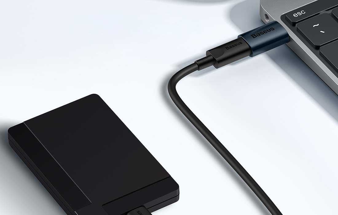 Baseus Ingenuity OTG Przejściów Adapter USB A - USB C USB3.1 Sklep Wwa