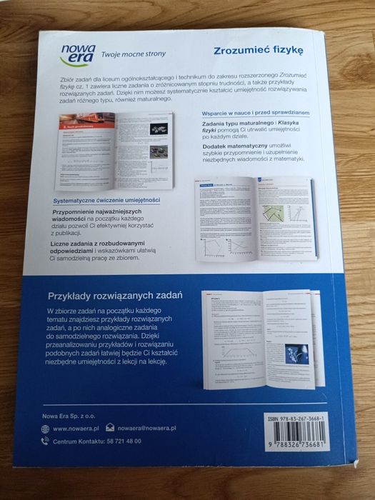 Zrozumieć fizykę 1. Zbiór zadań do liceum ogólnokszt. I technikum