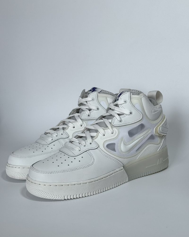 Оригінал Кросівки Nike Air Force 1 Mid React DQ1872-101 Кроссовки 44