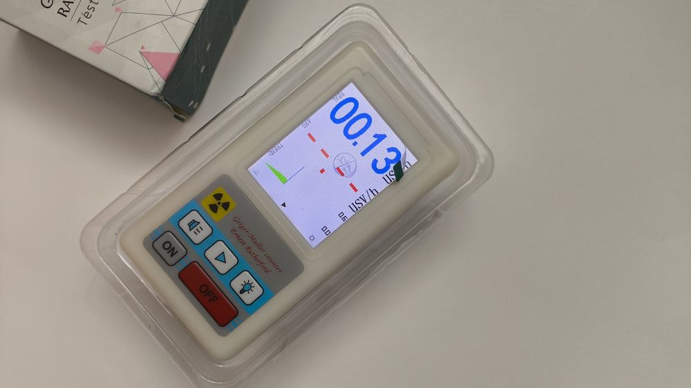 Oryginalny Dozymetr Licznik Geigera BR-6 MiernikPromieniowania