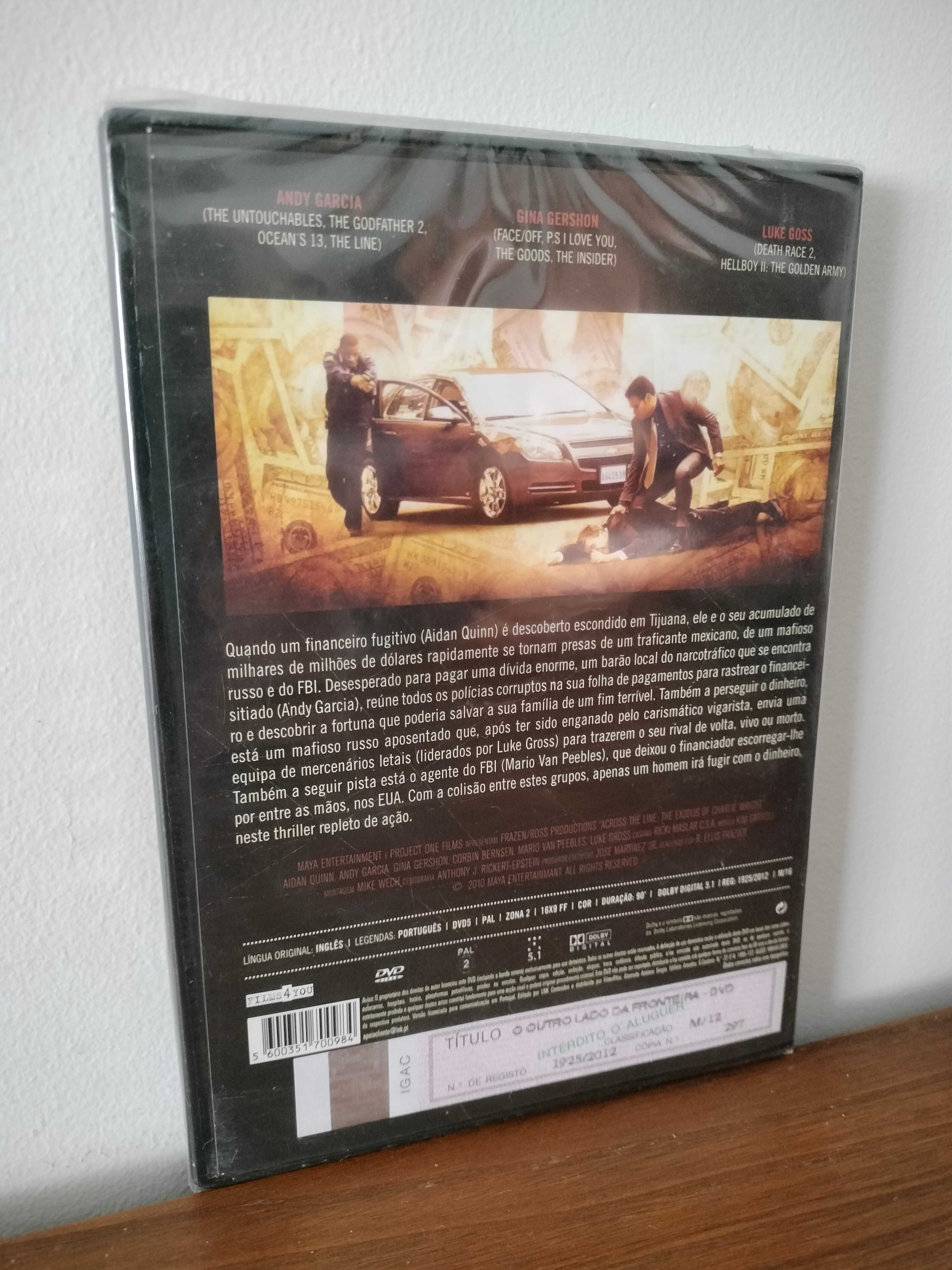 Filme DVD: O Outro Lado da Fronteira - Across the Line (Selado)