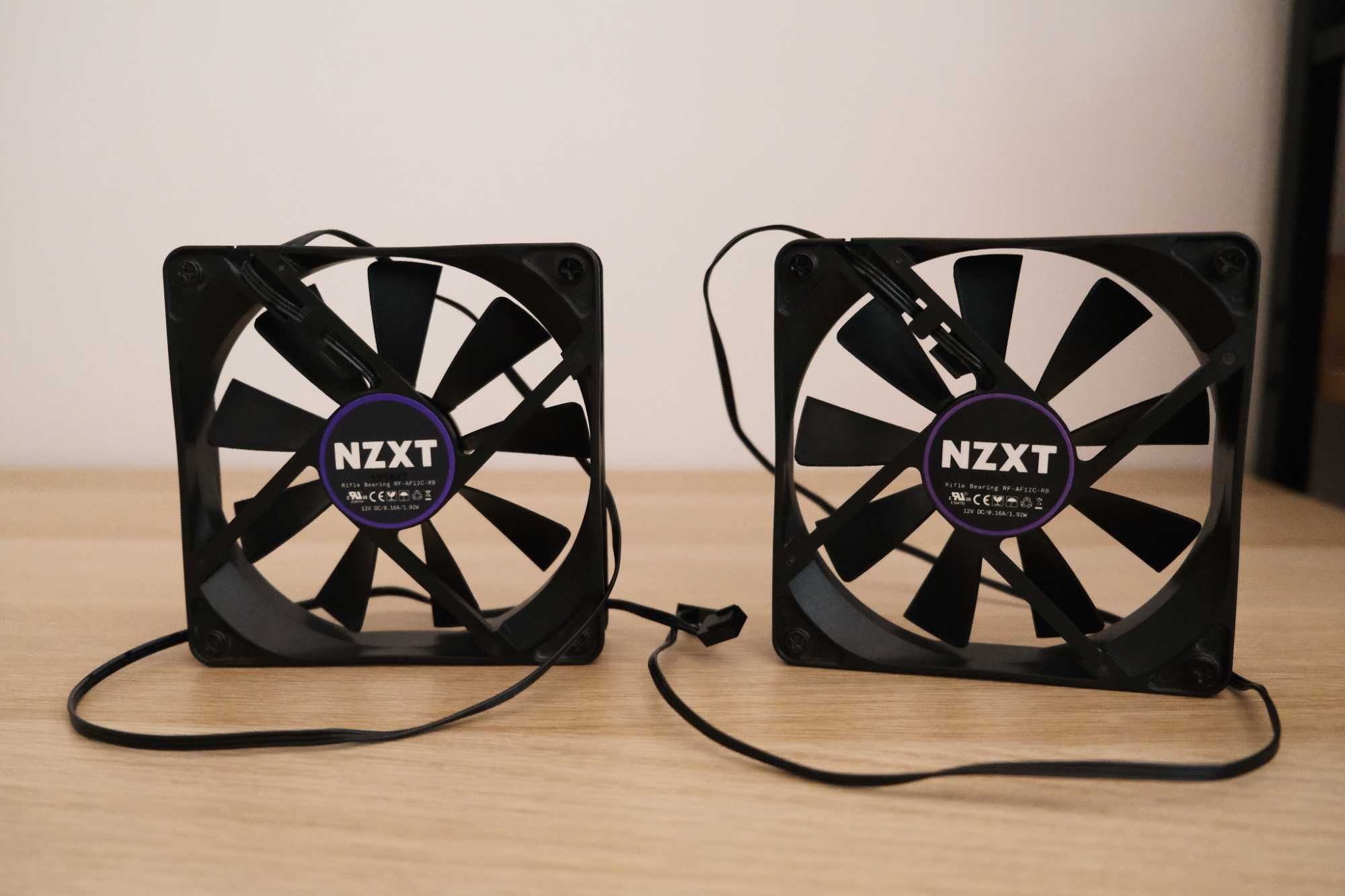 2x Ventoinha NZXT 120mm RF-AF12C-RB