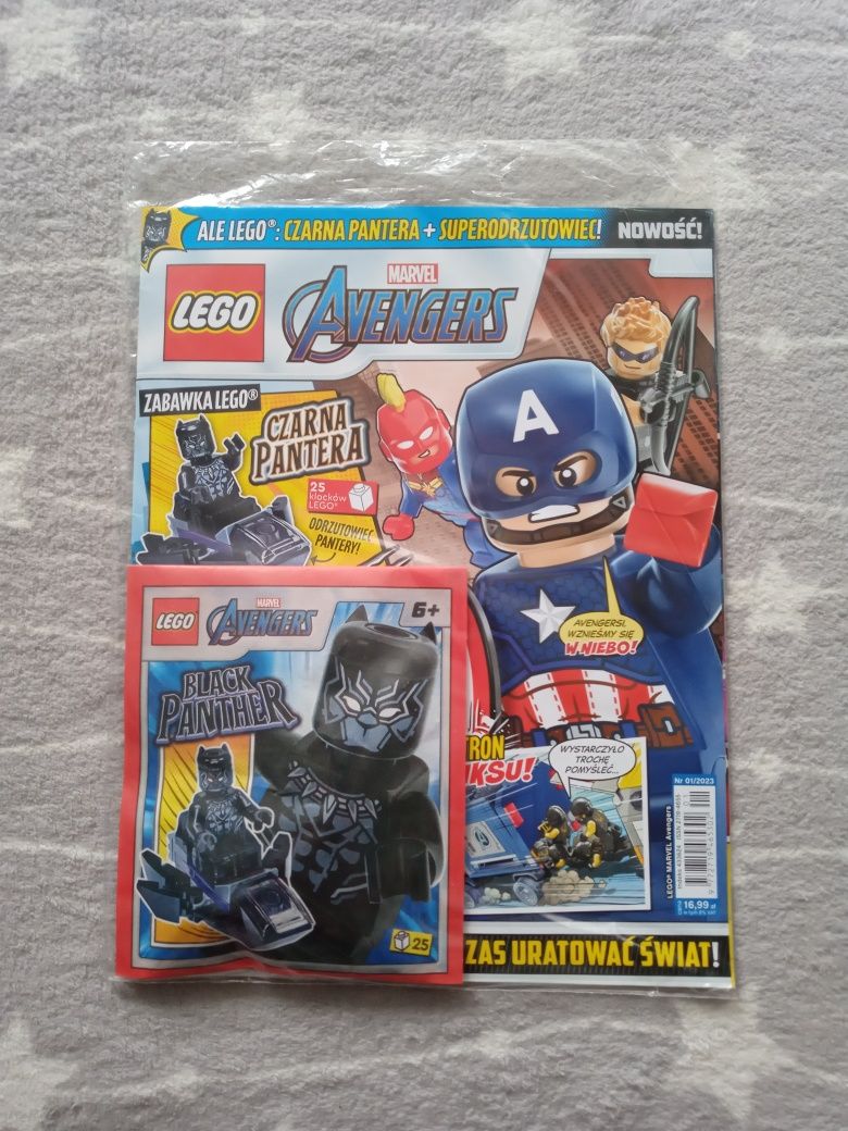 Czarna Pantera z odrzutowcem sh0807 - LEGO Marvel Avengers magazyn 01/