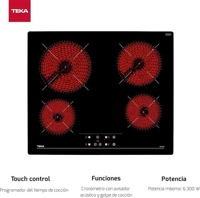 Teka TB PRO 6415 Vitrocerâmica