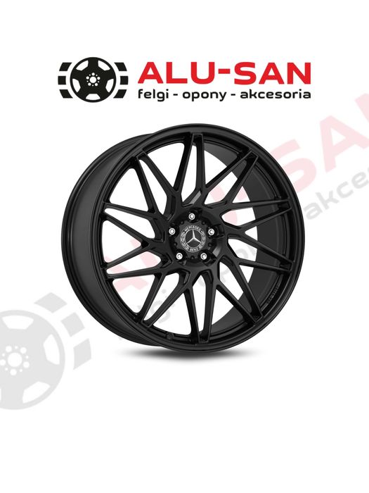 NOWE ALUFELGI 18" MERCEDES BENZ A B C E Klasa CLA - 5x112  Czarny Mat