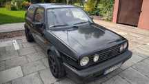 VW Golf 2 - 1.8 benzyna, czarne wnętrze, fotele Fire&Ice