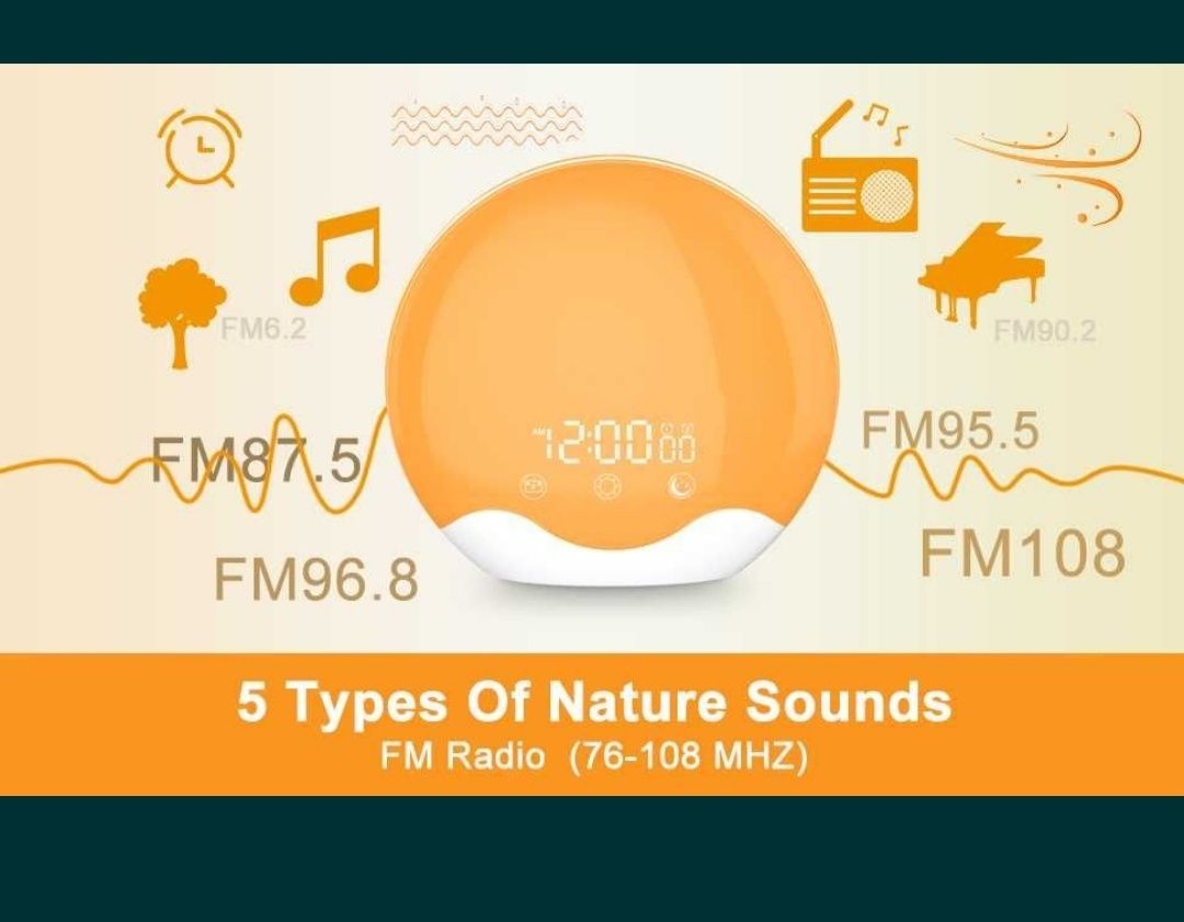 Radio Budzik Bluetooth Multi-Function Wake-up