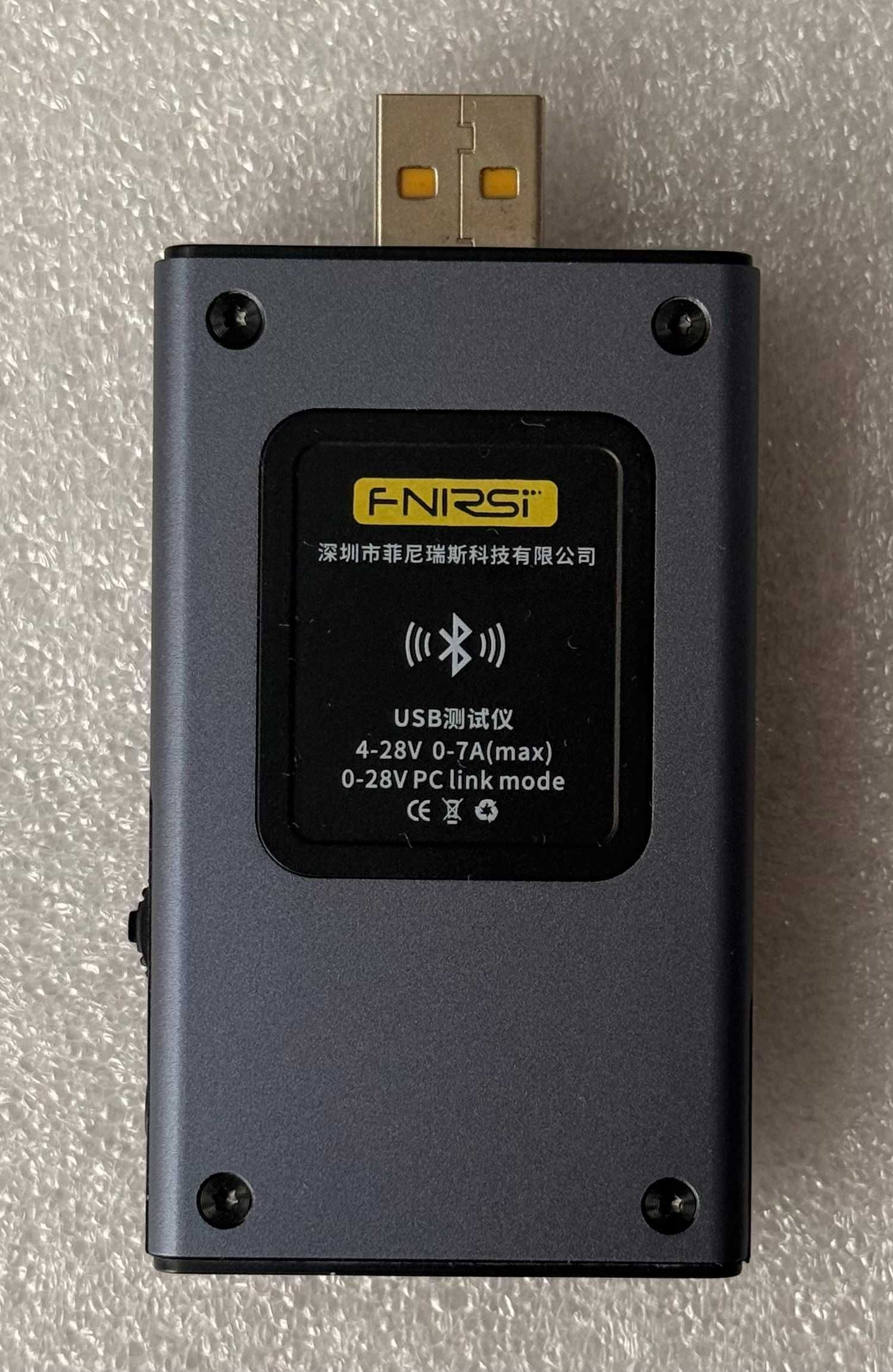 Fnirsi FNB58 z bluetooth miernik tester portu USB oraz przewodu