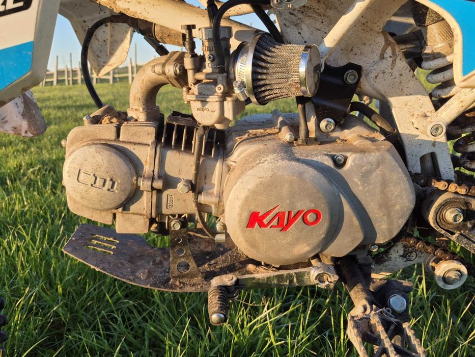 MRF 120 RC 2021 – po remoncie silnika, iglica do naprawy