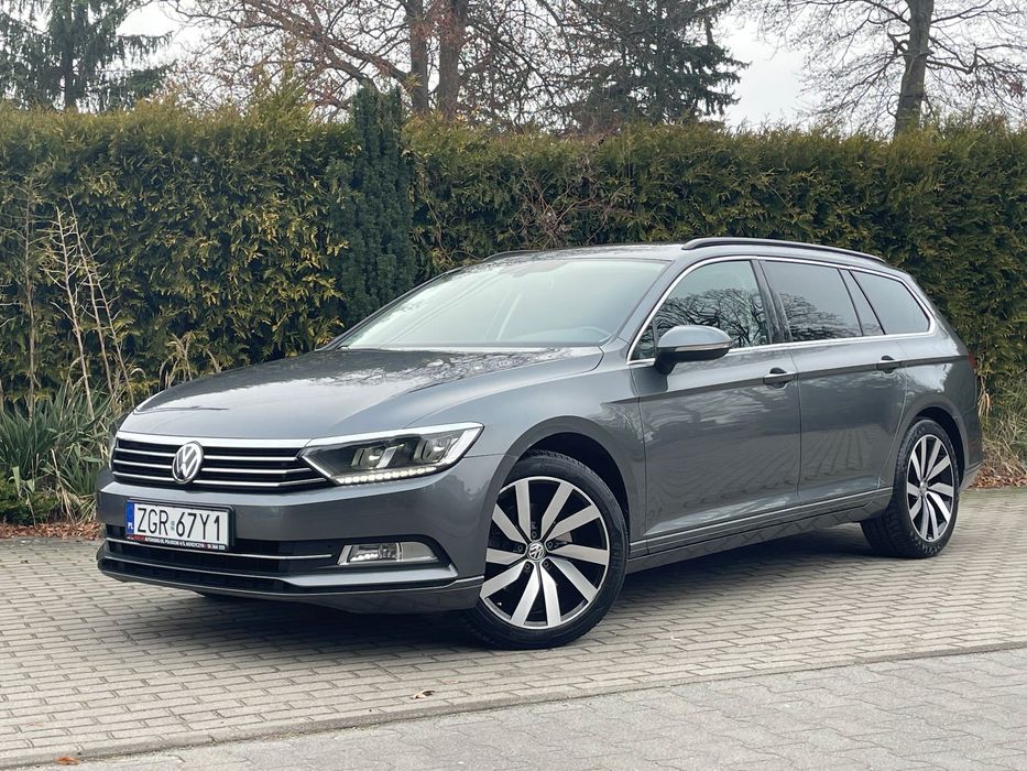 Volkswagen Passat Zarejestrowany STAN BARDZO DOBRY HIGLINE Full ledy Skóra Automat