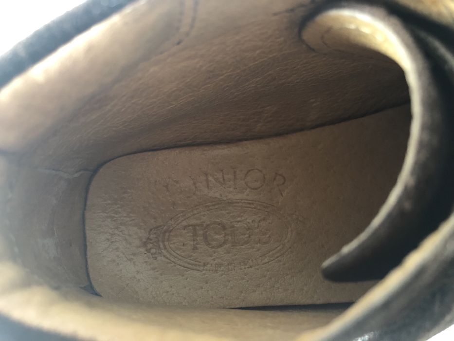 Botas Tod’s. tamanho 26, como novas.