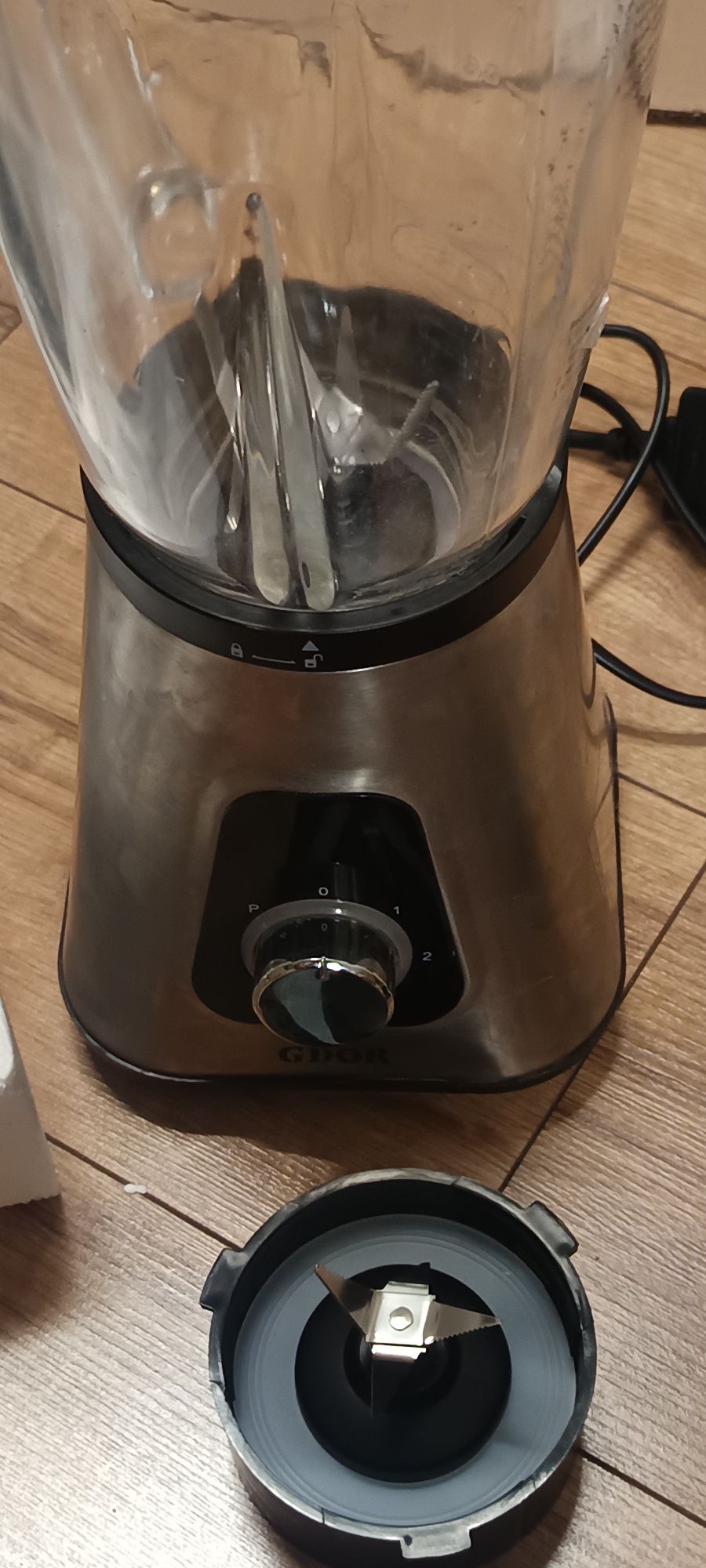 Blender o mocy 1200W 3 prędkości funkcja pulsacyjna do lodu