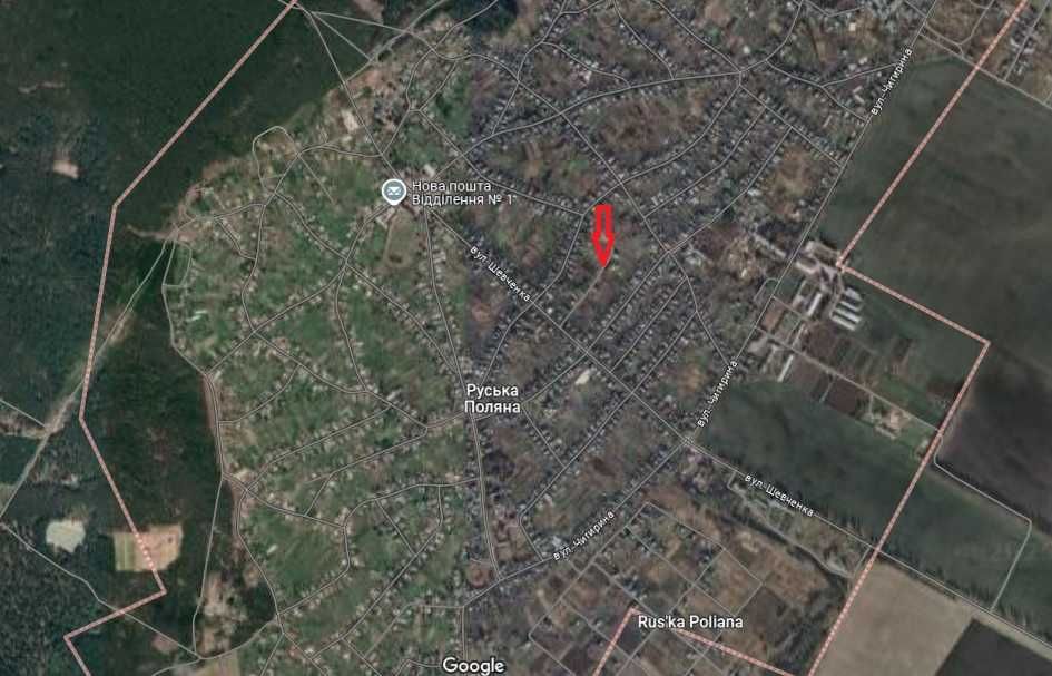 Продаж земельної ділянки в центрі села Руська Поляна!