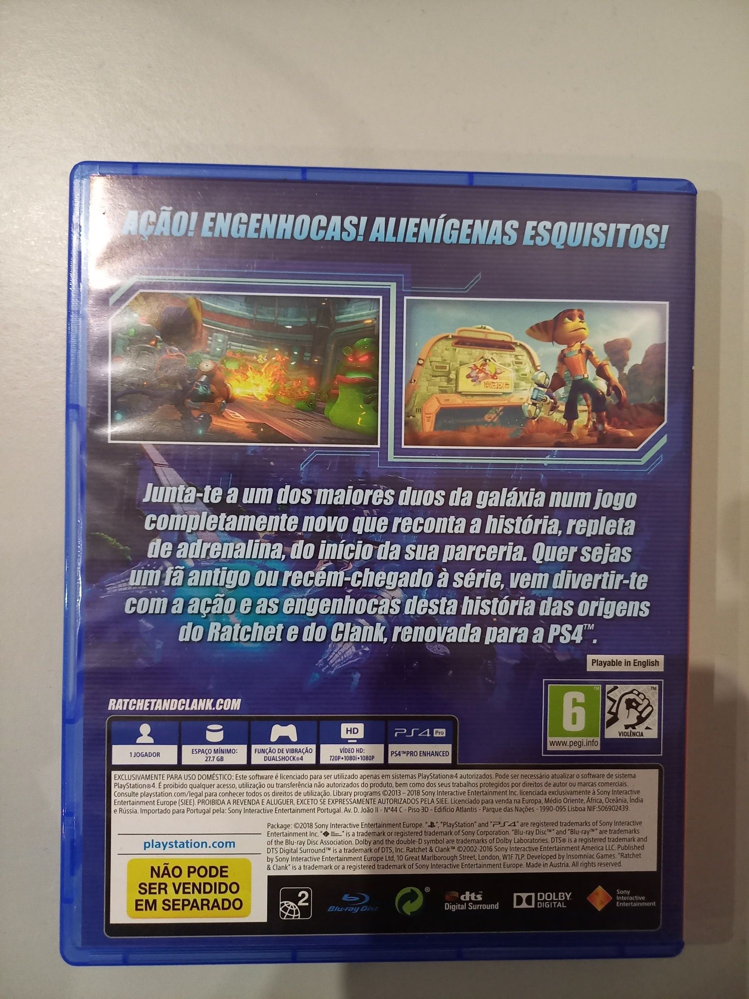 Jogo  Ratchet Clank