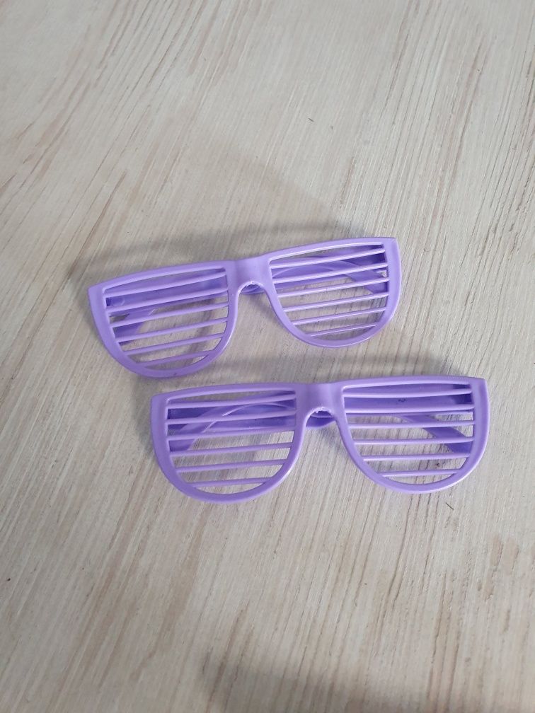 5 par plastikowe okulary do migawki oversize okulary cosplay dekoracyj