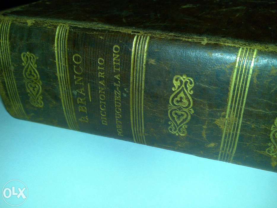 dicionário português-latino (manuel bernardez branco) 1876 livro raro