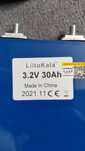Zestaw baterii 4x 30Ah 3.2V