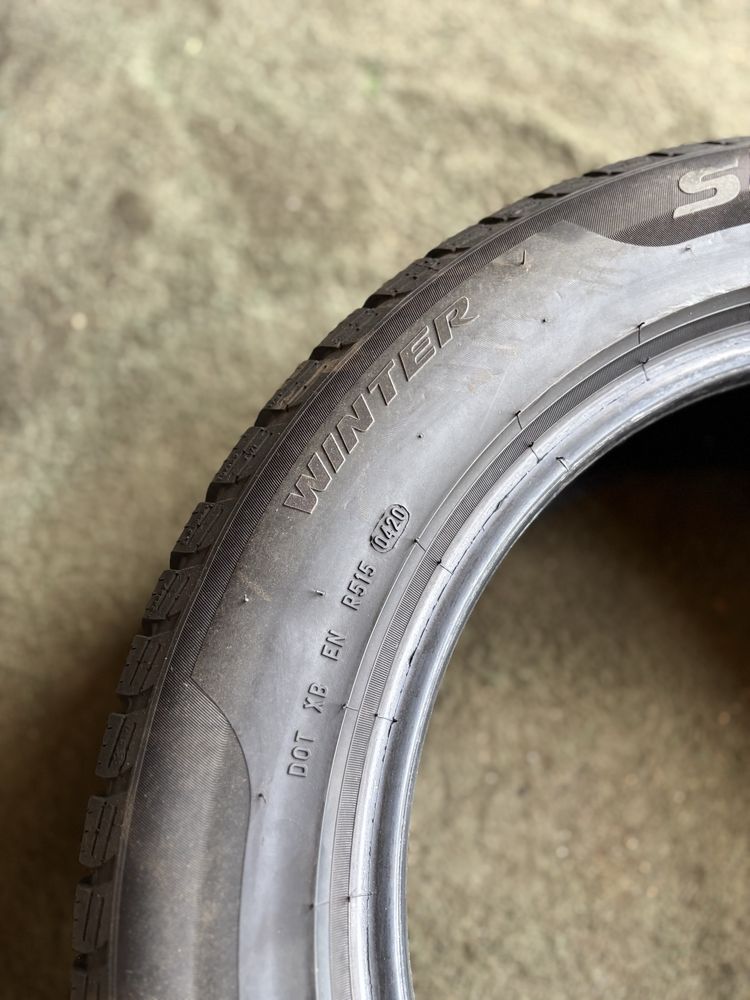 1x 225/55R17 101V PIRELLI SOTTOZERO 3 opona zimowa M+S 3PMSF XL