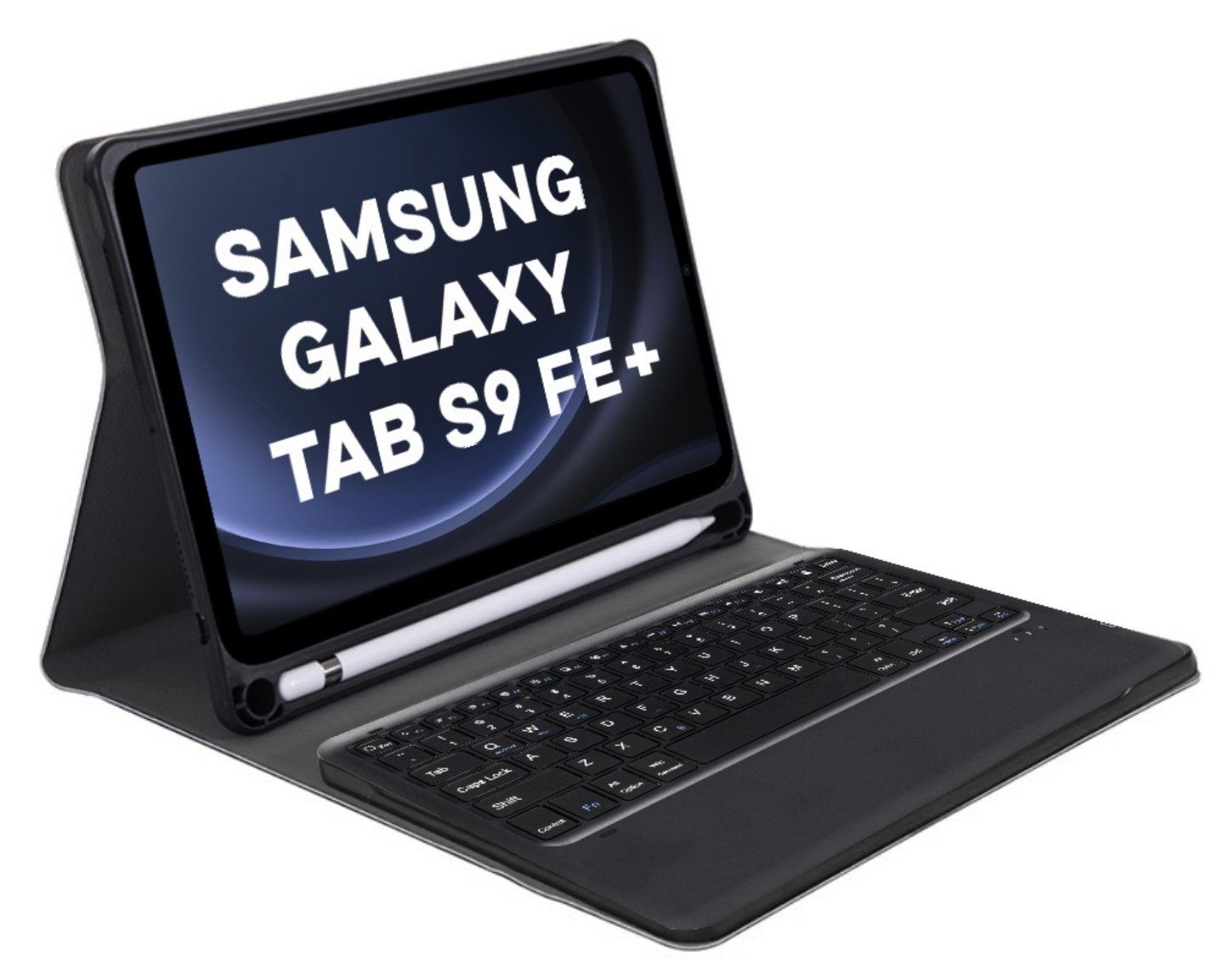 Etui z klawiaturą QWERTY do tabletów Samsung Tab S9 FE+ 12,4''
