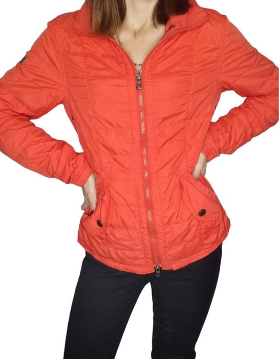 Czerwona przejściowa kurtka marc o'polo Rozmiar s 36