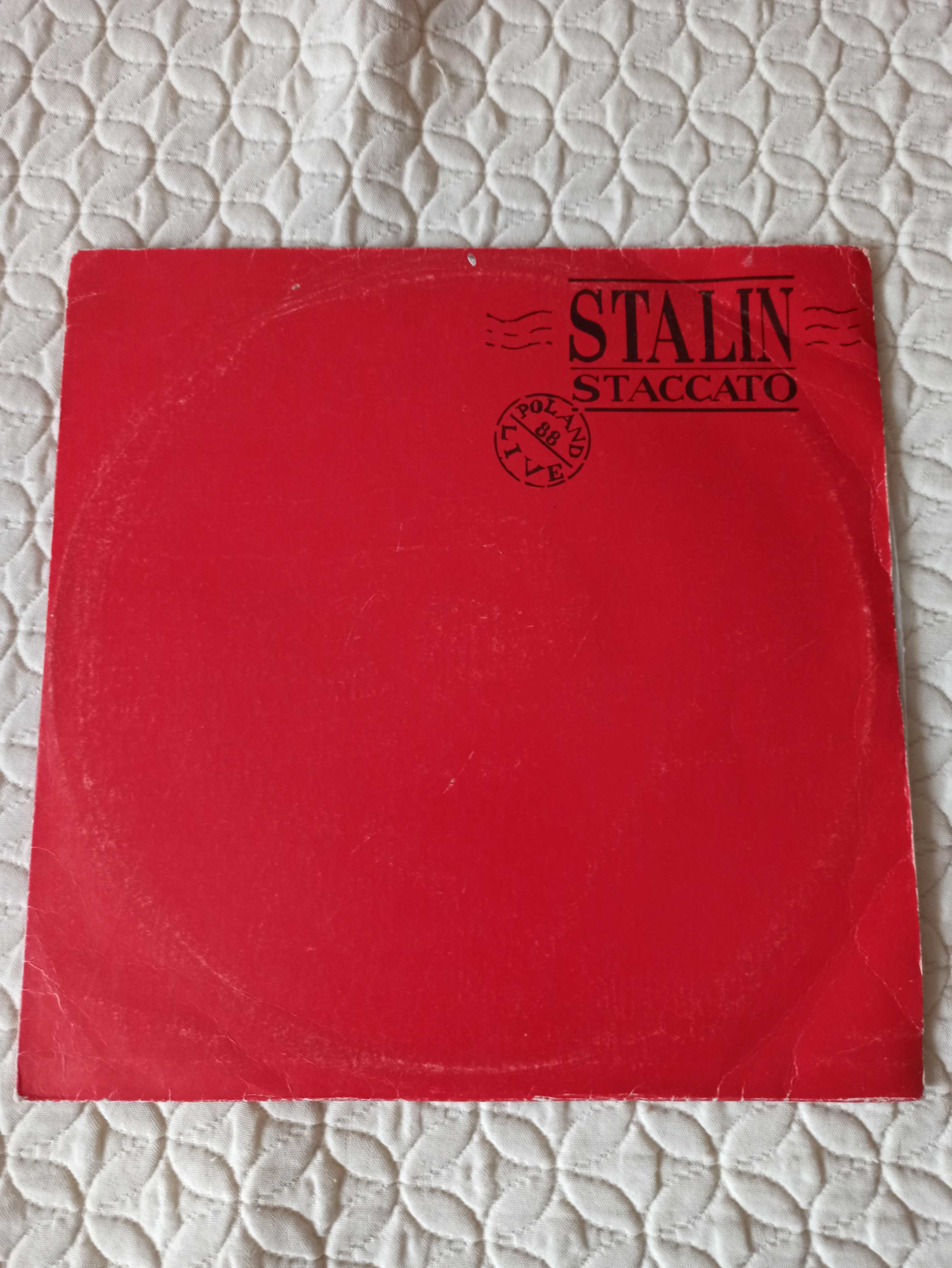 STALIN STACCATIO - live in Poland punk LP winyl EX EX