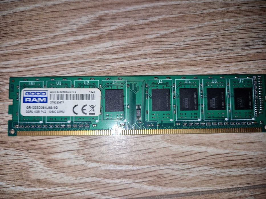 Pamięć RAM DDR3 GoodRAM 4GB 1333MHz CL9