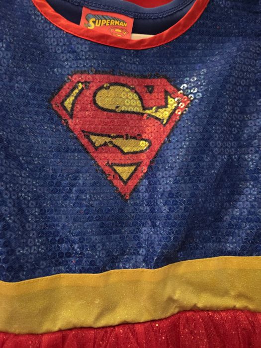 Strój karnawał, sukienka super dziewczyny