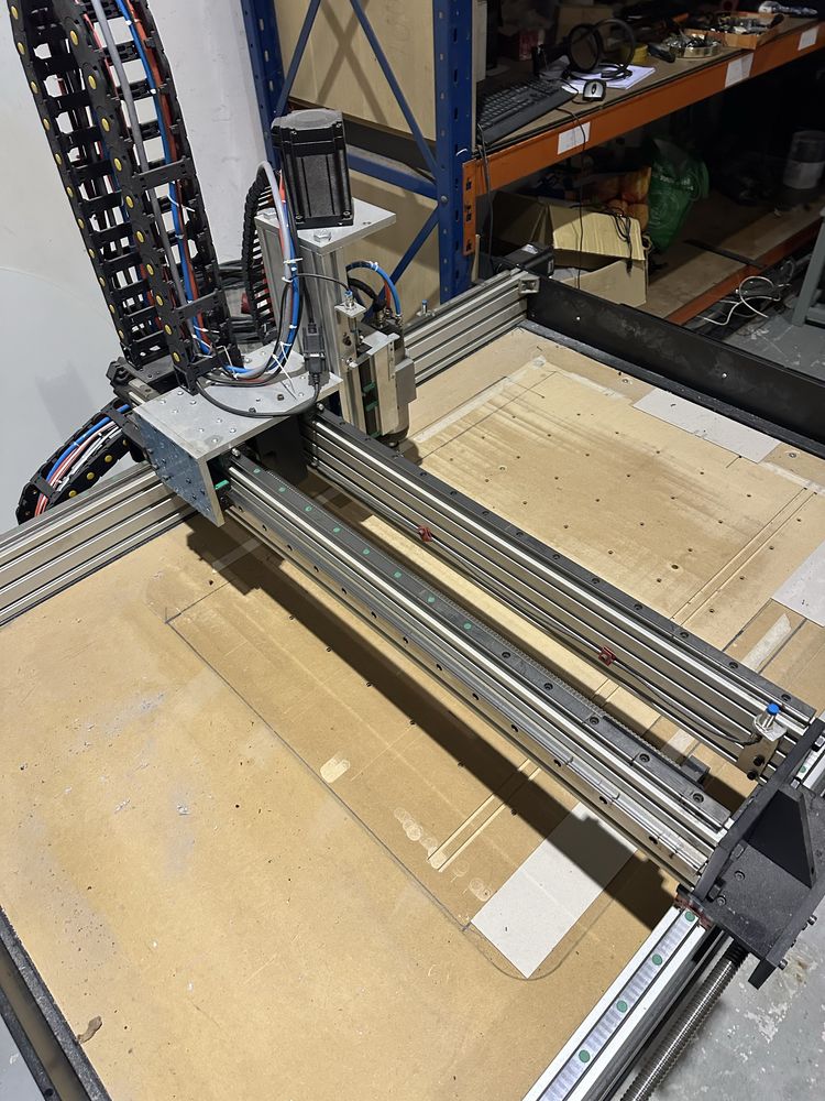 CNC fresadora projeto diy mesa 90x100cm