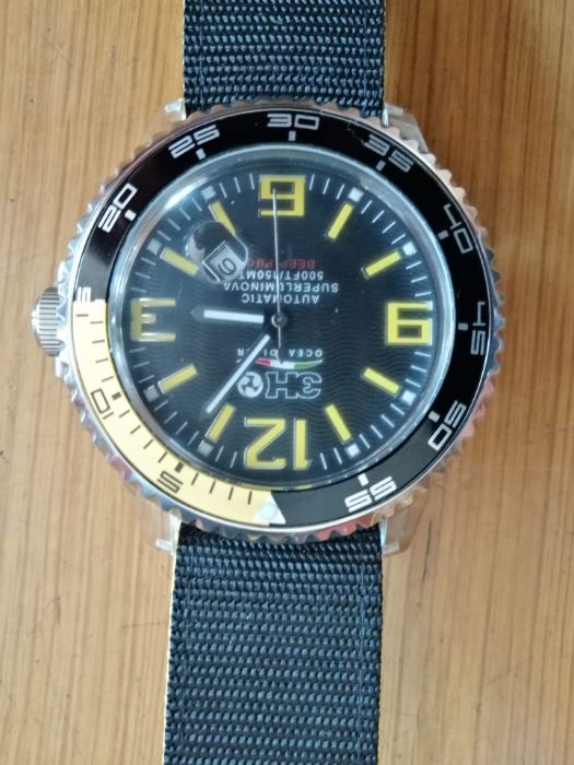 3H - Ocean Diver deep pro automatic superluminova NOVO