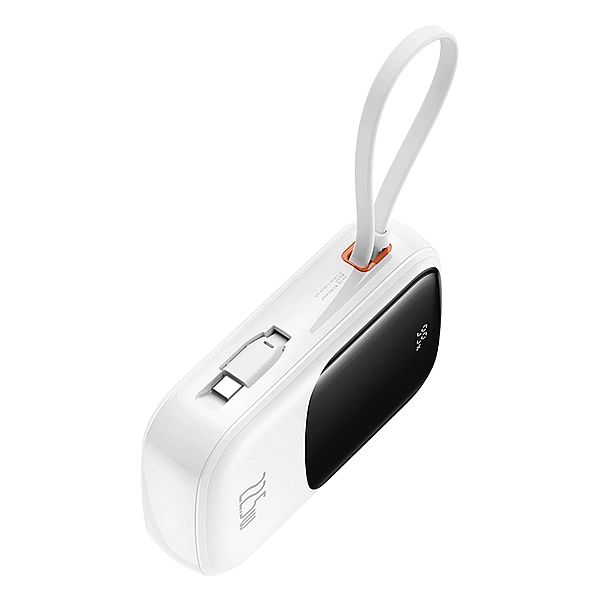 Powerbank Baseus Qpow Pro+ 20000mAh 22.5W z wbudowanym kablem USB-C i