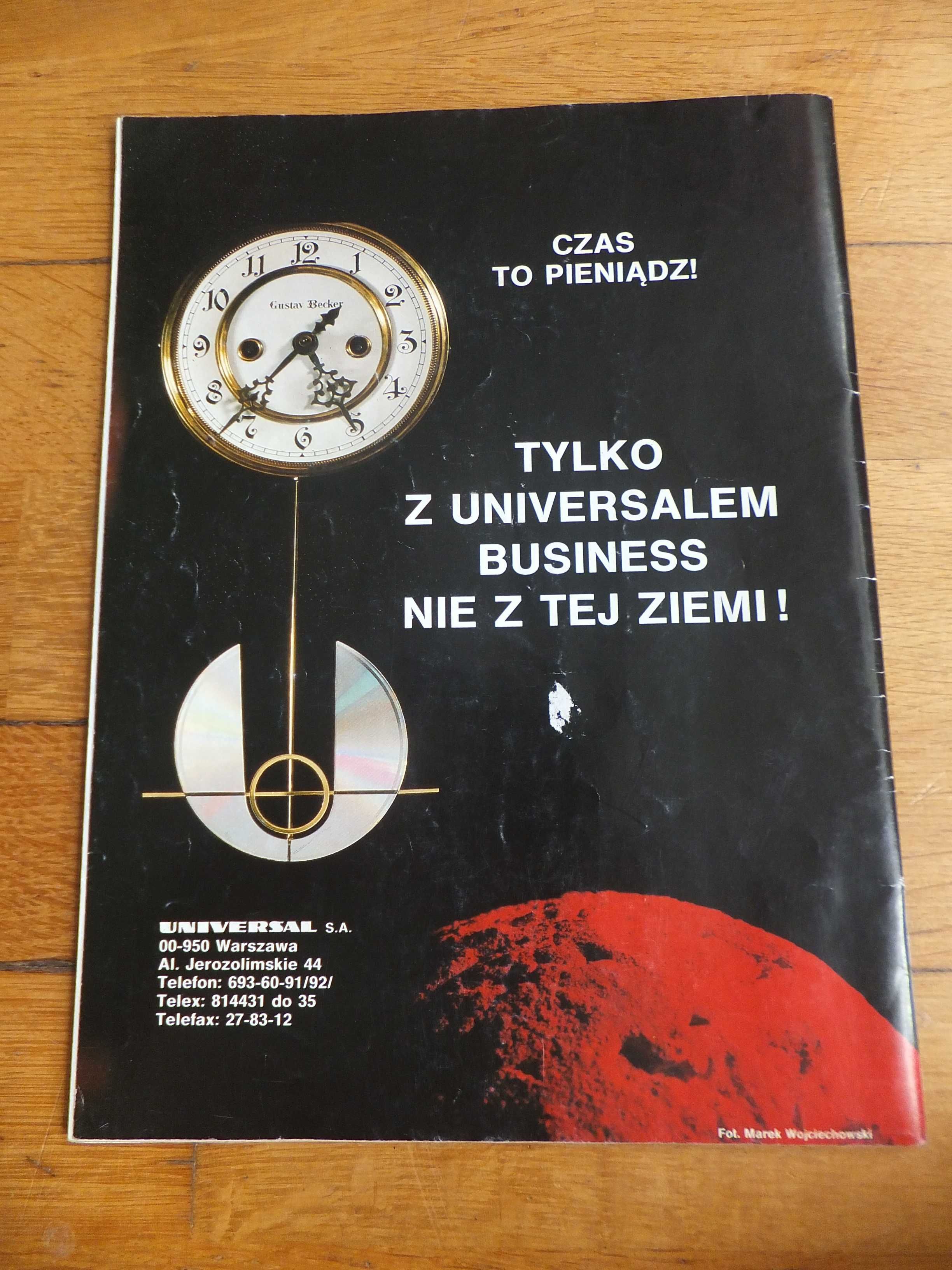 Czasopismo WIEDZA I ŻYCIE 7 / 1991 retro gazeta Astronomia kosmos