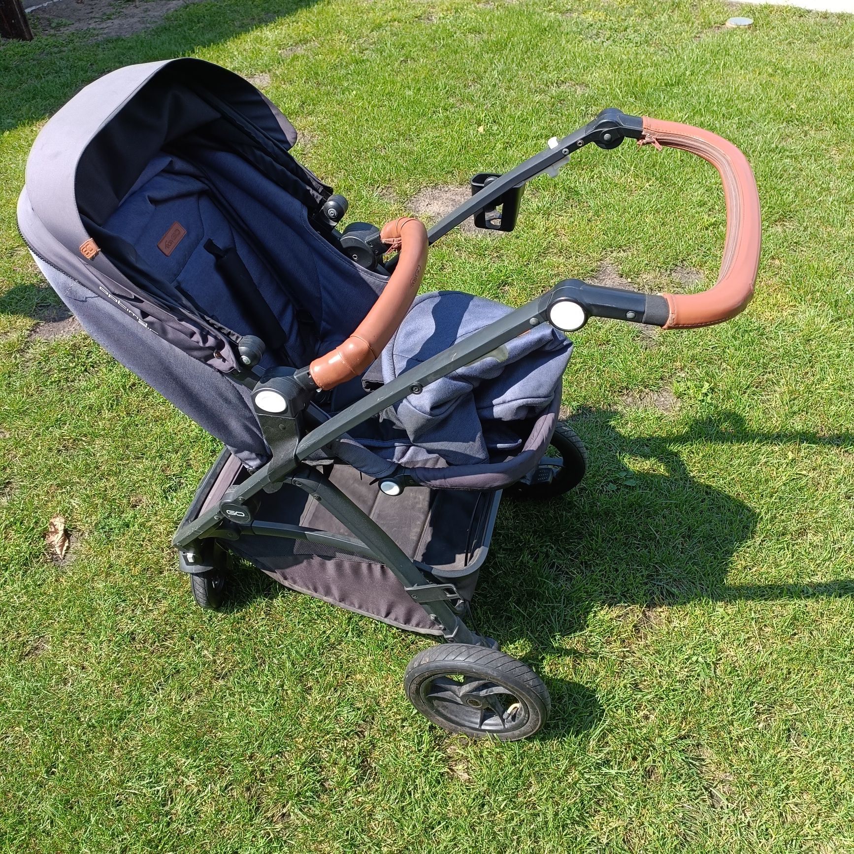 Wózek easy go optimo się 2w1 fotelik maxi Cosi carbiofix baza isofix