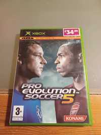 Pro evolution soccer 5. Gra na xbox classic.