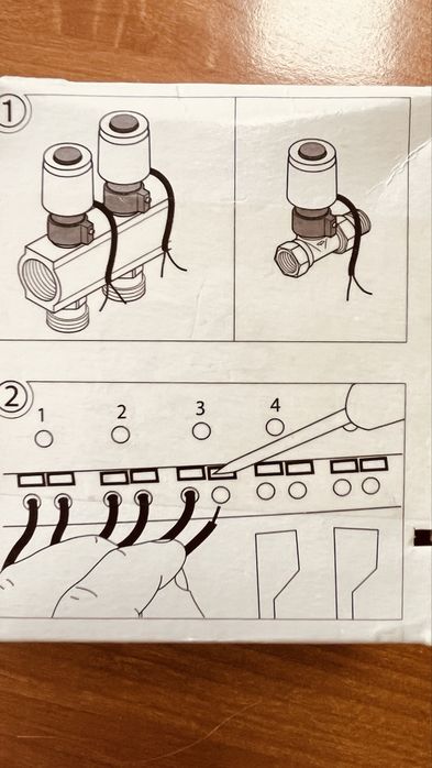 Термопривід Danfoss TWA-Z, 230V, NO (082F1224)