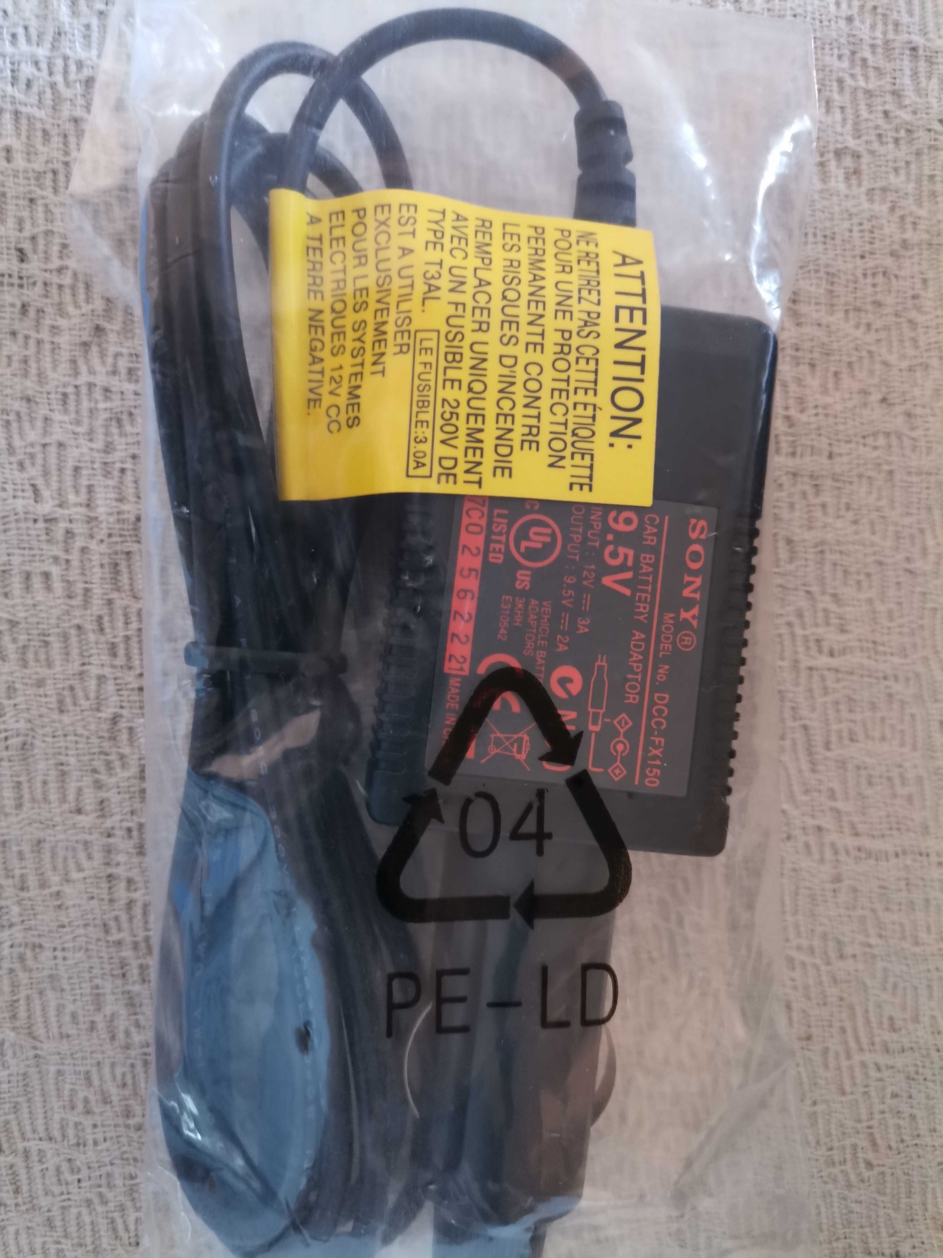 Adaptador Bateria Sony isqueiro carro