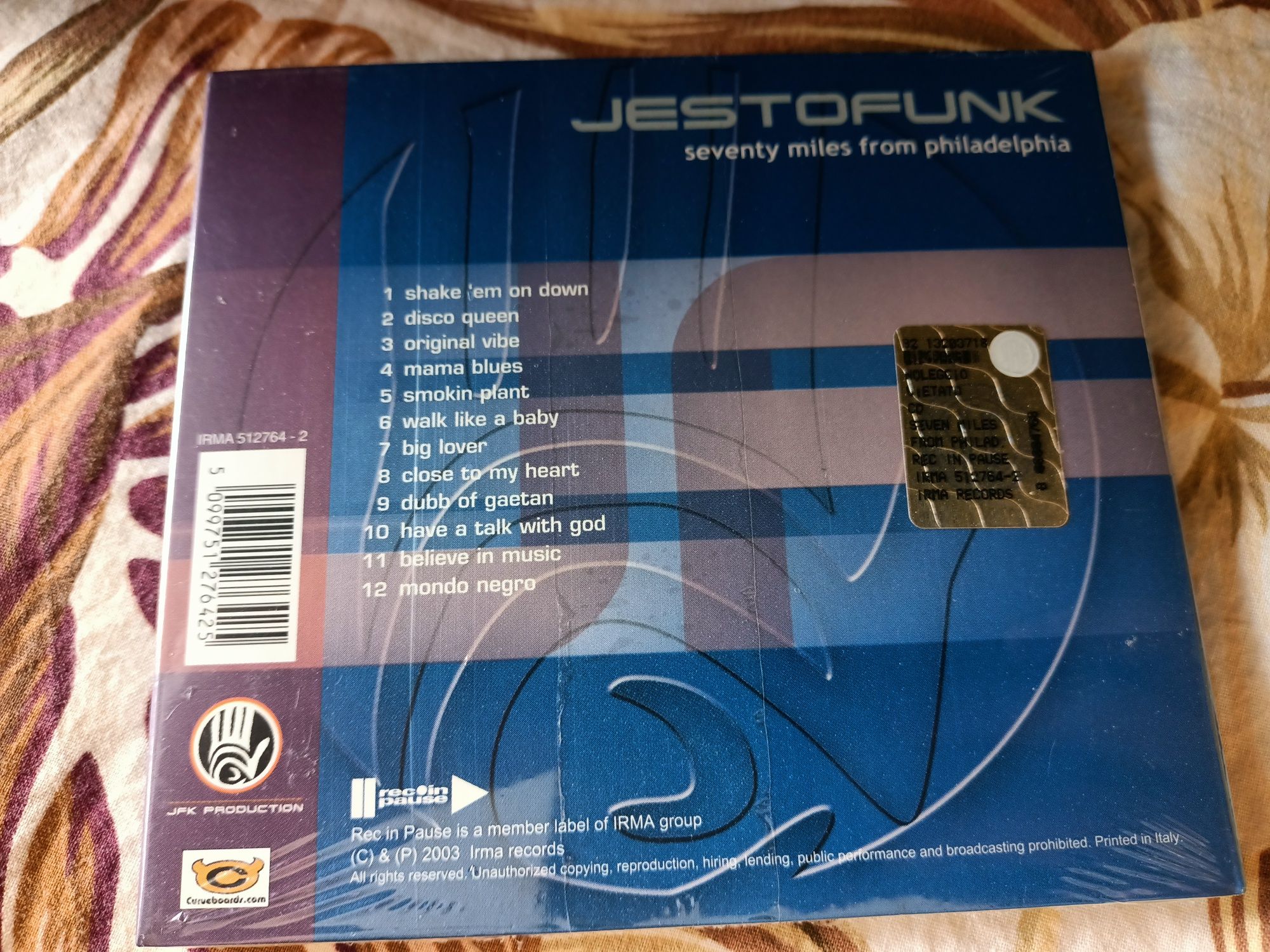 Jestofunk - Seventy Miles From Philadelphia (CD Digi)(folia)