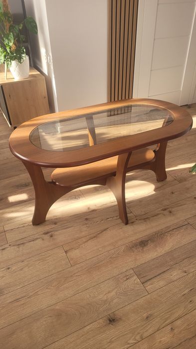 Ława stolik kawowy brazowy