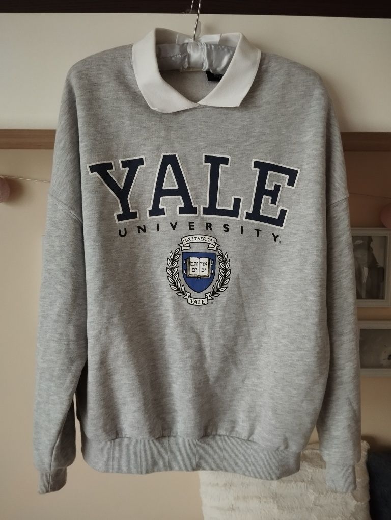 Bluza oversize YALE university Pull & Bear