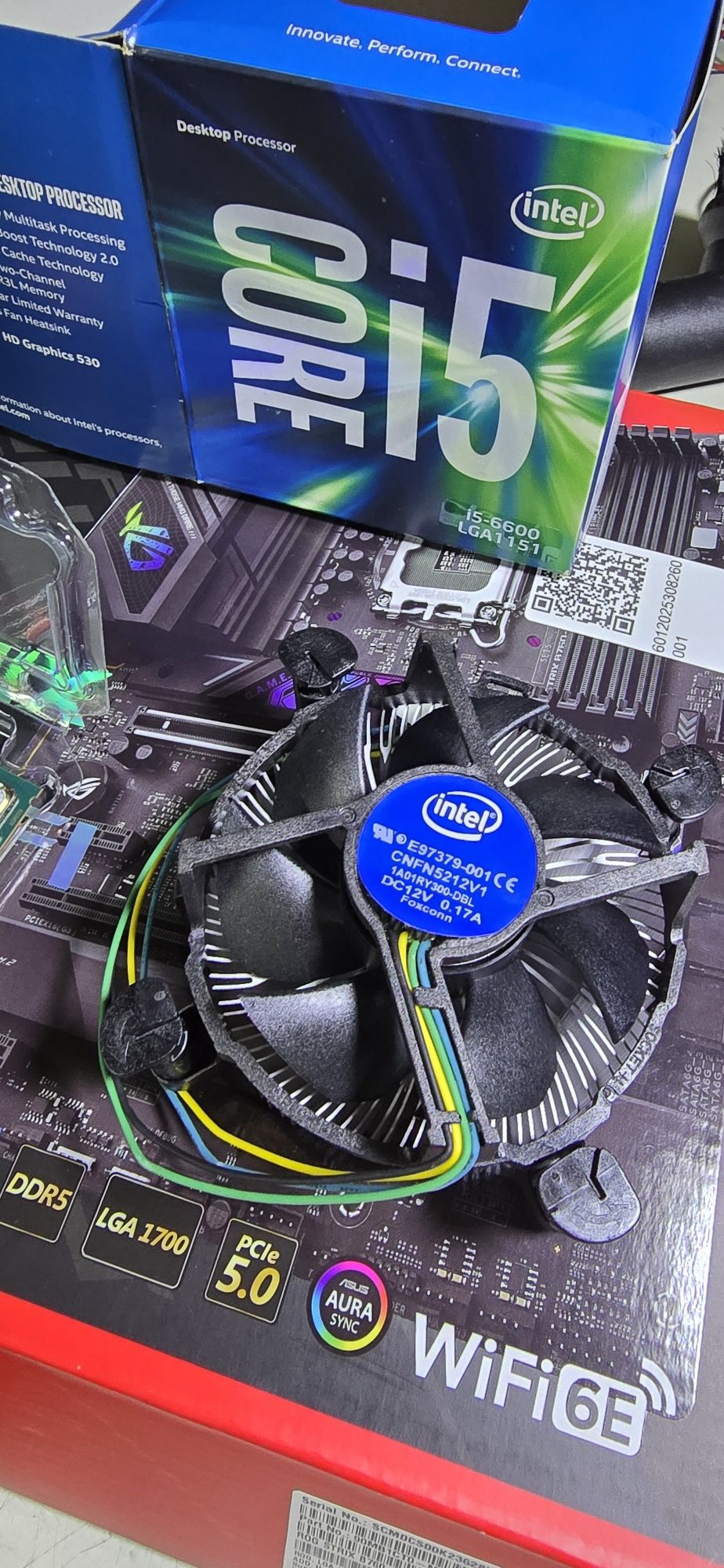 Processador i5  6600 
MSI z170a gaming pro
+
Proc