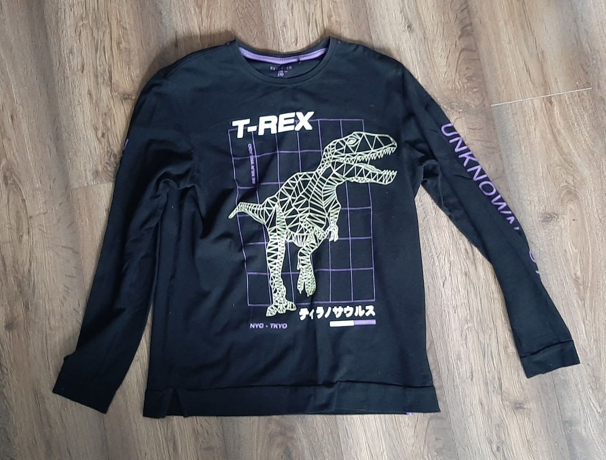 Koszulka Reserved 170cm dinozaur T-Rex dziecko nastolatek męska