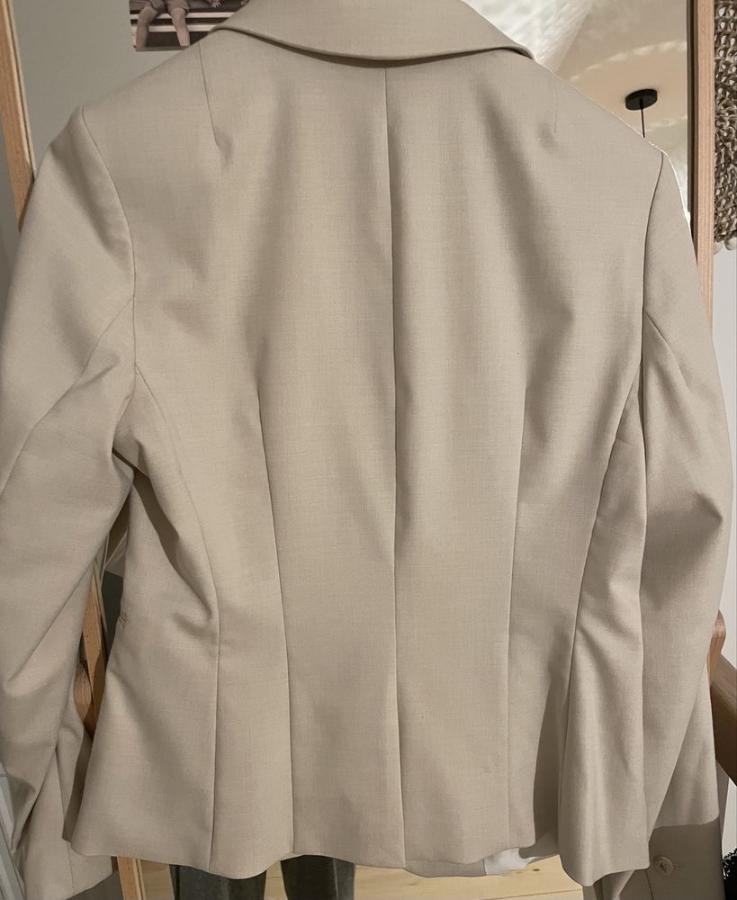 Marynarka H&M 38 M ecru