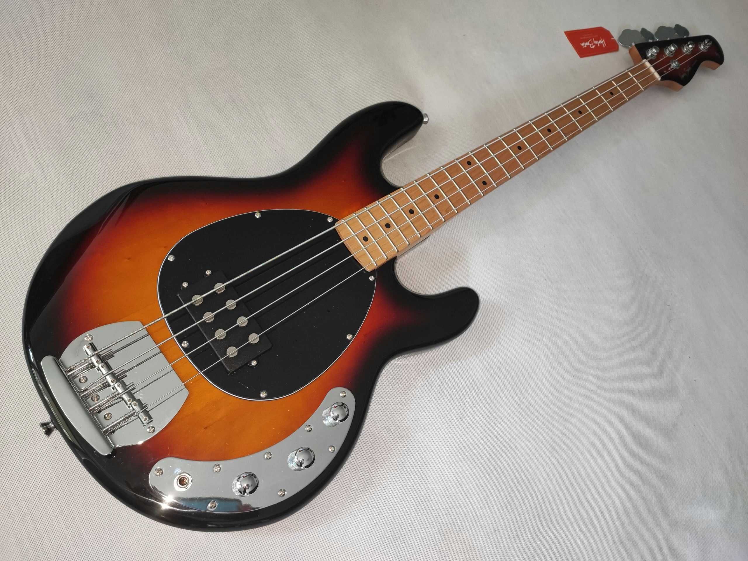 Harley Benton MB-4 Sunburst nowa GITARA BASOWA - USTAWIONA!